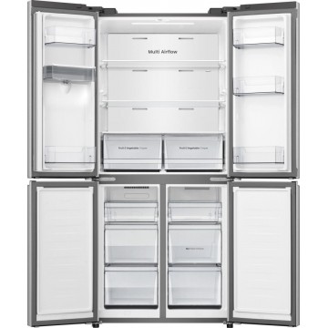 Hisense Ψυγείο Ντουλάπα 460lt Total NoFrost Υ178.5xΠ79.4xΒ69.8εκ. Inox RQ5P470SMIE Hisense Ψυγείο Ντουλάπα 460lt Total NoFrost Υ178.5xΠ79.4xΒ69.8εκ. Inox RQ5P470SMIE